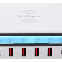 Carregador Rápido Adaptável Usb Inteligente De Várias Portas