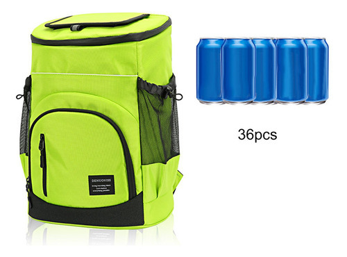 Mochila Cooler Isolada Leve Refrigerador De Cerveja Mochila - Imagem 6