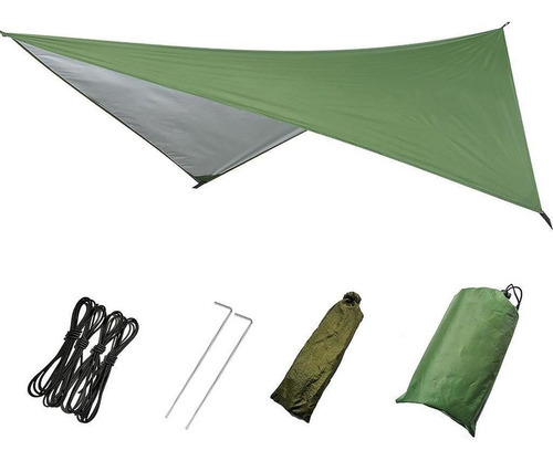 - Tenda Resistente Lona Rede Capa Chuva Fly Area 3.22cm² - Imagem 2
