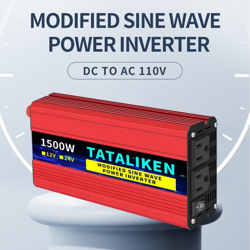 Inversor Deondasenoidal Modificado 12v1500w110v60hz Ussocket - Imagem 2
