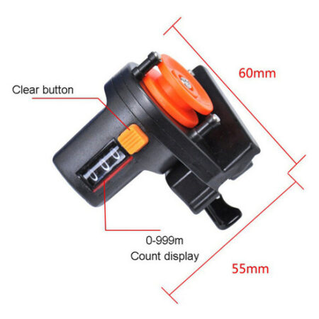 2 De Pesca Compacto 0-999m Sea Reel Display Digital Medidor - Imagem 8