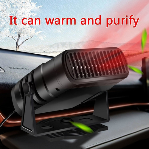 1 Aquecedor Portátil De Veículos Automotivos Poderosos 12v - Imagem 3