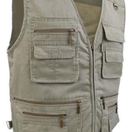 Multi Bolso Denim Colete Colete Masculino Fotógrafo De - Imagem 7