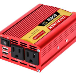 Inversor De Carro 600w 24v/110v60hz Dual Usb, Tomada Usb