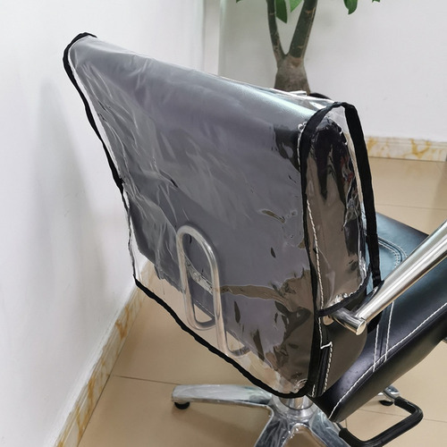 3x Capa Plástica Para Encosto De Cadeira Na Barbearia - Imagem 4