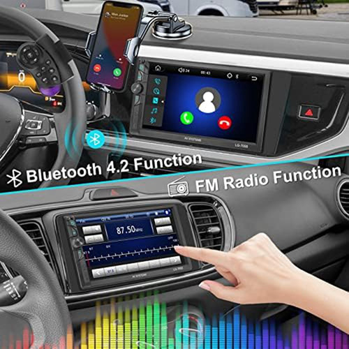 Áudio Automotivo Double Din, Áudio Automotivo De 7 Polegadas - Imagem 3