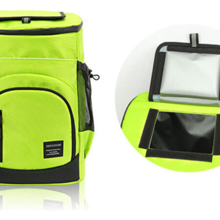 Mochila Cooler Isolada Leve Refrigerador De Cerveja Mochila - Imagem 13