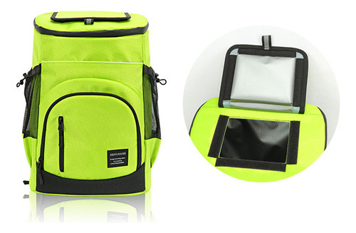 Mochila Cooler Isolada Leve Refrigerador De Cerveja Mochila - Imagem 13