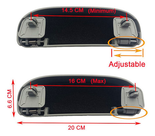 Suporte Para Óculos De Sol Automotivos Gaiola Para Óculos 1 - Imagem 22