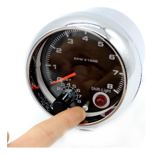 . Medidor De Tacômetro Automotivo De 3,75 Pol. 95 Mm - Imagem 12