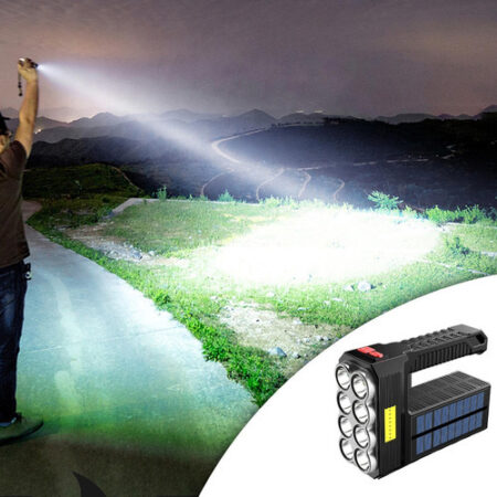 Holofote Led Luz De Energia Solar 8led Energia Solar 8led - Imagem 5