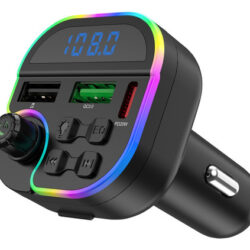 Transmissor Fm Hd Bluetooth 5.0, Rádio Automotivo Viva-voz M