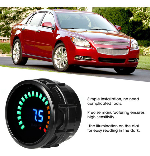 Medidor De Vácuo Automotivo 12v, Balança Digital Led De 2 - Imagem 7