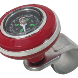 Bola De Assistência Para Volante Automotivo Vermelho