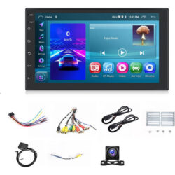 Estéreo Automotivo 2+64g Android 13 Double Din Com Carplay S