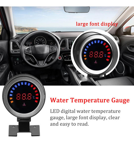 Instrumento Automotivo Led Truck Digital Gauge Display Motor - Imagem 2