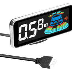 Sensor De Estacionamento Automotivo Com Sensores, Display