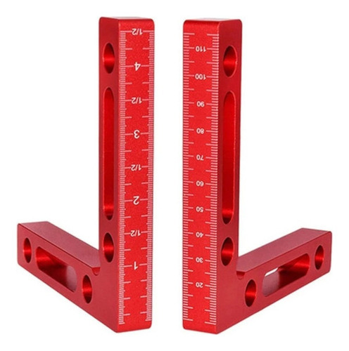 2pcs Com Escala Marcenaria Localizador Quadrado 90 Graus - Imagem 3