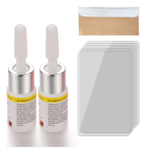 Reparo De Rachaduras No Pára-brisa De Três Peças, 3 Ml, 2 U