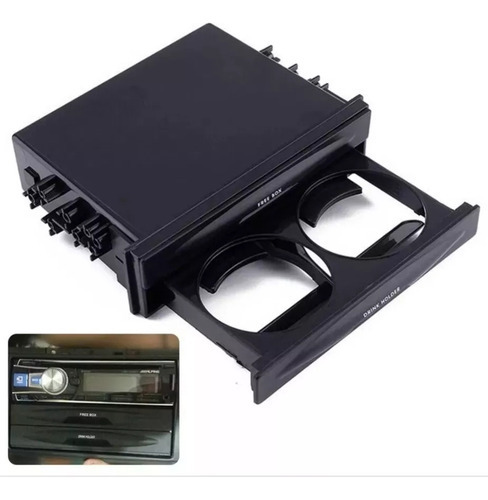 Suporte Universal Para Copos Bebidas Din Duplos Automotivos - Imagem 5