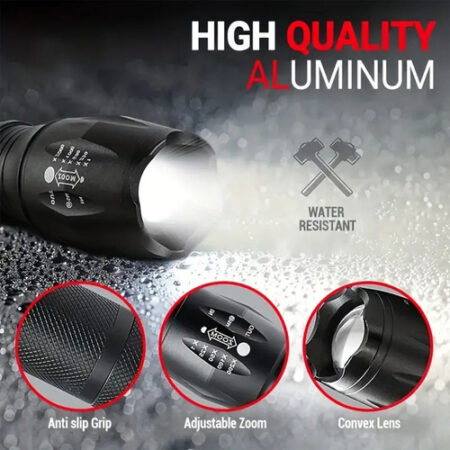Mini Lanterna Led Para Exterior, Mini Caneta Portátil, Luz F - Imagem 6