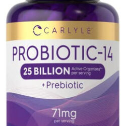 Suplemento Probiótico Carlyle Probiotic-14 25 Bilhões De Cfu