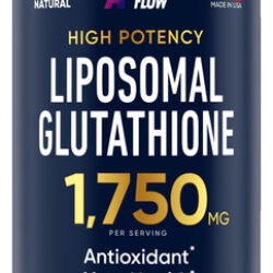 Suplemento De Glutationa Lipossomal Alpha Flow 1750 Mg Com V