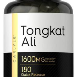 Suplemento Carlyle Tongkat Ali 1600mg 180 Cápsulas