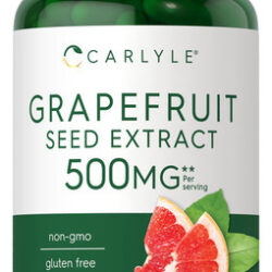 Suplemento De Extrato De Semente De Toranja Carlyle 500 Mg 1