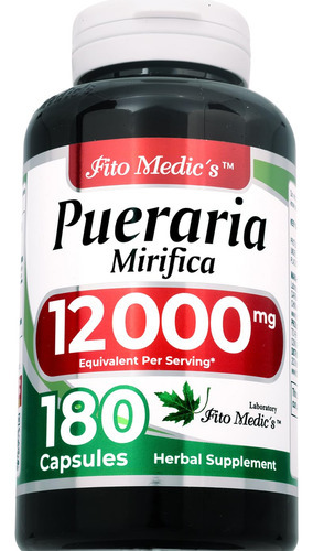 Suplemento Fito Medic"s Lab Pueraria Mirifica 180 Cápsulas