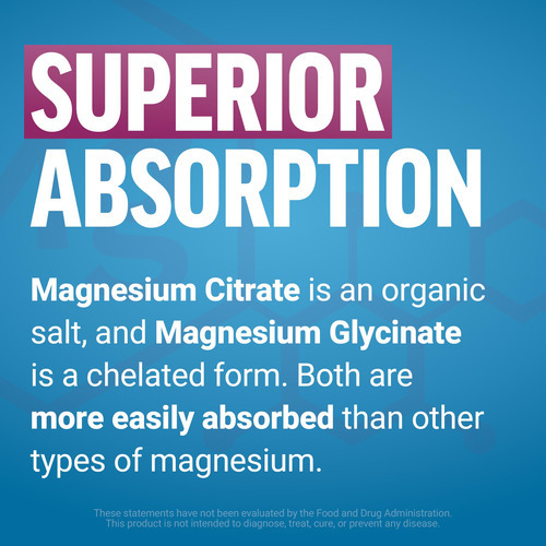 Suplemento Force Factor Ultimate Magnesium 330 Mg 60 Soft Ch - Imagem 5