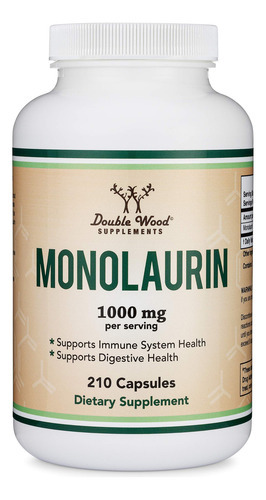 Suplemento Suplementos De Madeira Dupla Monolaurina 1.000 Mg - Imagem 4