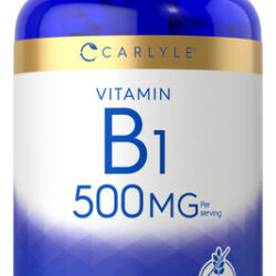 Suplemento Carlyle Vitamina B1 500 Mg (tiamina) 200 Cápsulas