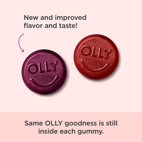 Multivitamínico Gummy Olly, Vitaminas Femininas A, D, C, E, - Imagem 2