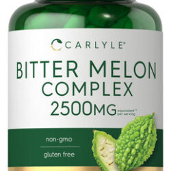 Cápsulas De Melão Amargo Carlyle, Suplemento De 2500 Mg, 200