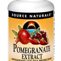 Suplemento: Source Naturals, Extrato De Romã, 500 Mg, 120 Co