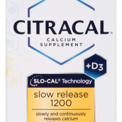 Suplemento De Cálcio Citracal Slow Release 1200 Com Vitamina