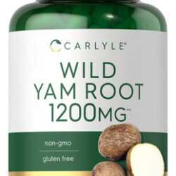 Suplemento Carlyle Wild Yam Root Capsules 200 Unidades