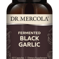 Suplemento De Alho Preto Fermentado Dr. Mercola 60 Cápsulas