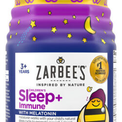 Suplemento Zarbee&quots Sleep & Immune Gummy 30ct Para Crianças