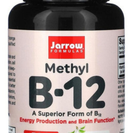Vitamina B12 Metilcobalamina 500 Mcg Jarrow Formulas 100 tabletes mastigáveis Importado - Imagem 3