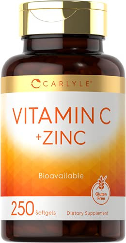 Suplemento Carlyle De Vitamina C Com 250 Cápsulas Gelatinosa