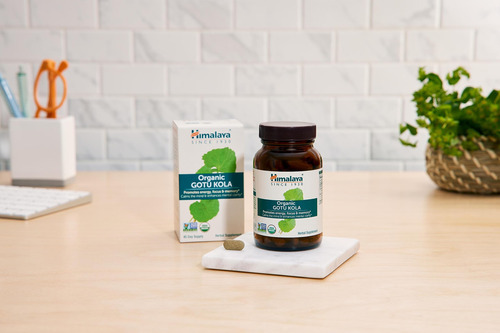 Suplemento Himalaya Organic Gotu Kola 650 Mg 90 Cápsulas - Imagem 7