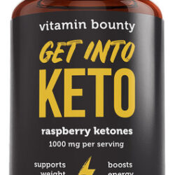 Suplemento Vitamin Bounty Get Into Keto Raspberry Ketones
