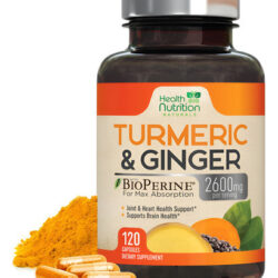 Suplemento Nutrição Saudável Cúrcuma Curcumina 2600mg 120 Cá