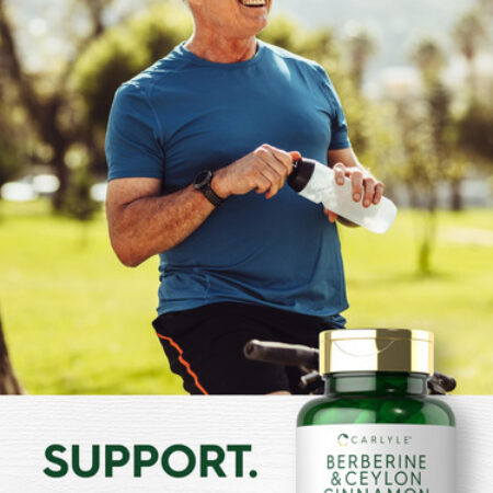 Suplemento Carlyle Berberine Ceylon Canela 2000 Mg 60 Cápsul - Imagem 7