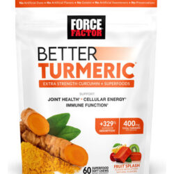 Suplemento Force Factor Better Turmeric Inflammation 60 Chew