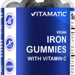 Suplemento De Gomas De Ferro Vitamatic 20 Mg Com Vitamina C
