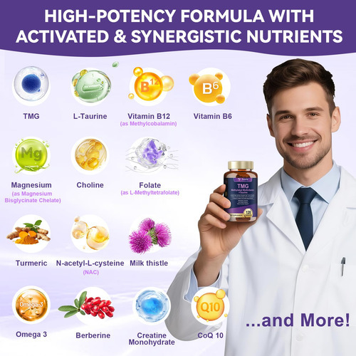 Suplemento Totaria Tmg Taurina 24 Em 1 Multivitamínico 120 C - Imagem 5