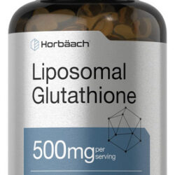 Suplemento Horbäach Lipossomal Glutationa 500mg 90 Cápsulas